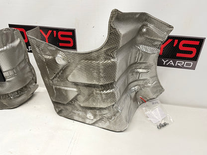 2017 Chevy SS Sedan RH & LH Exhaust Muffler Heat Shields OEM - Day's Parts Yard