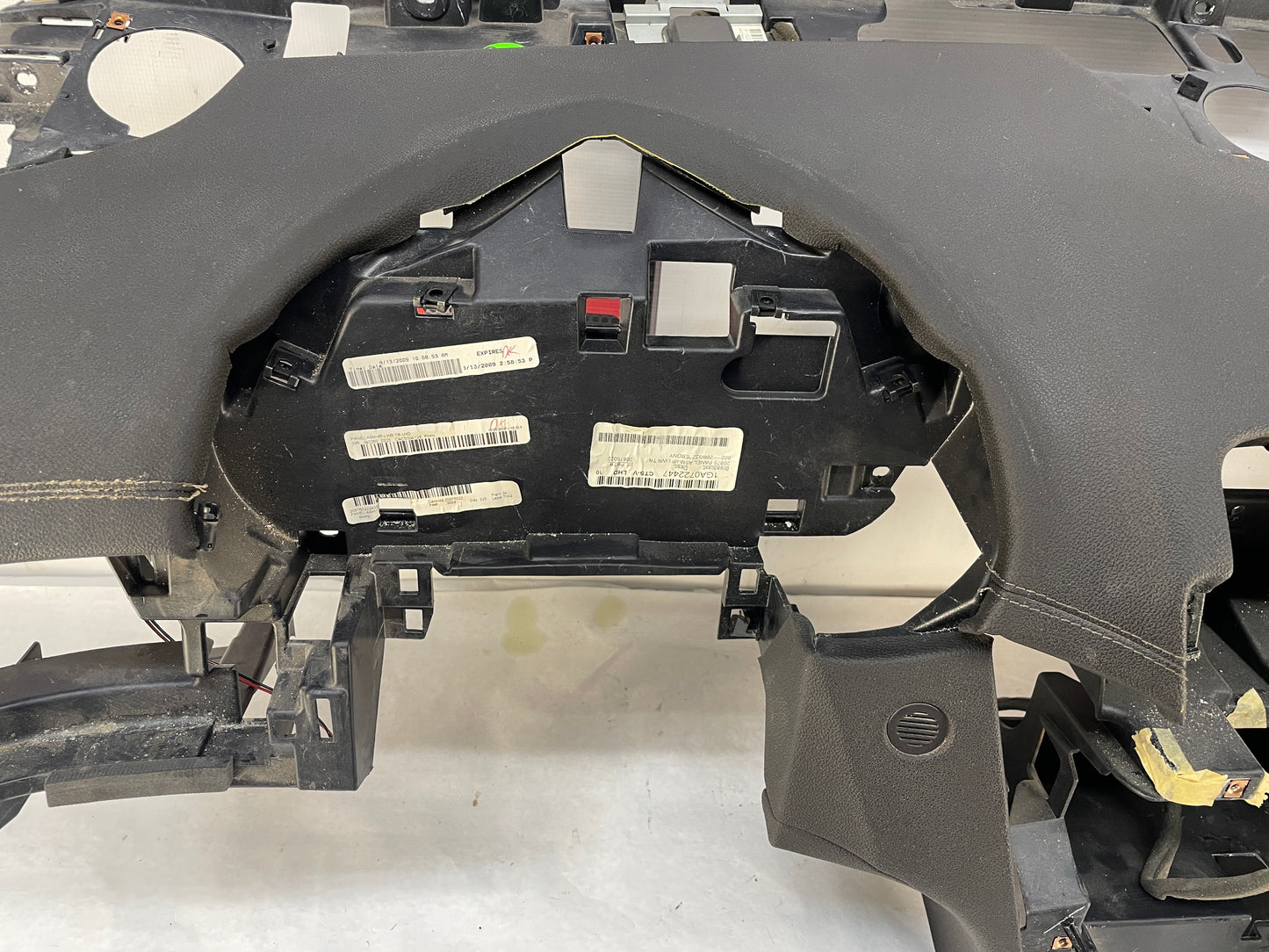 2010 Cadillac CTS-V Sedan Dash Pad Board Instrument Panel Upper & Lower OEM