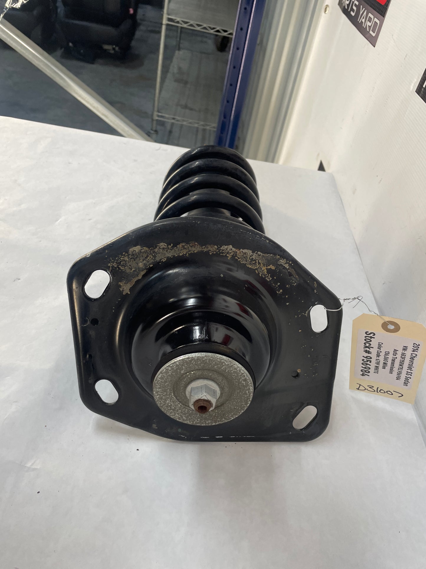 2014 Chevy SS Sedan LH Driver Rear Suspension Shock Strut Absorber Assembly OEM - Day's Parts Yard