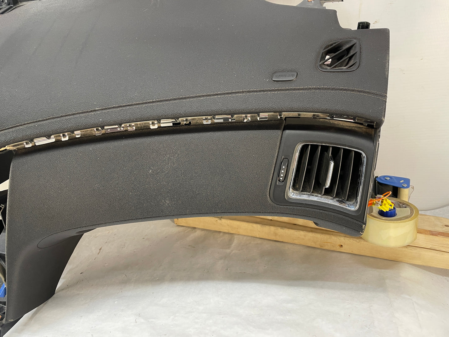 2010 Cadillac CTS-V Sedan Dash Pad Board Instrument Panel Upper & Lower OEM