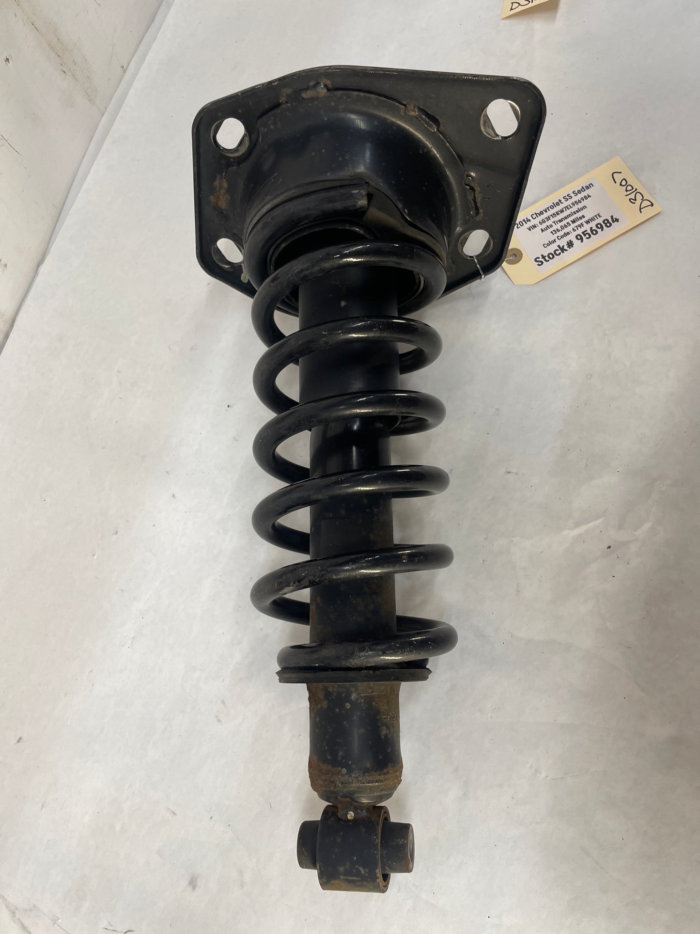 2014 Chevy SS Sedan LH Driver Rear Suspension Shock Strut Absorber Assembly OEM - Day's Parts Yard