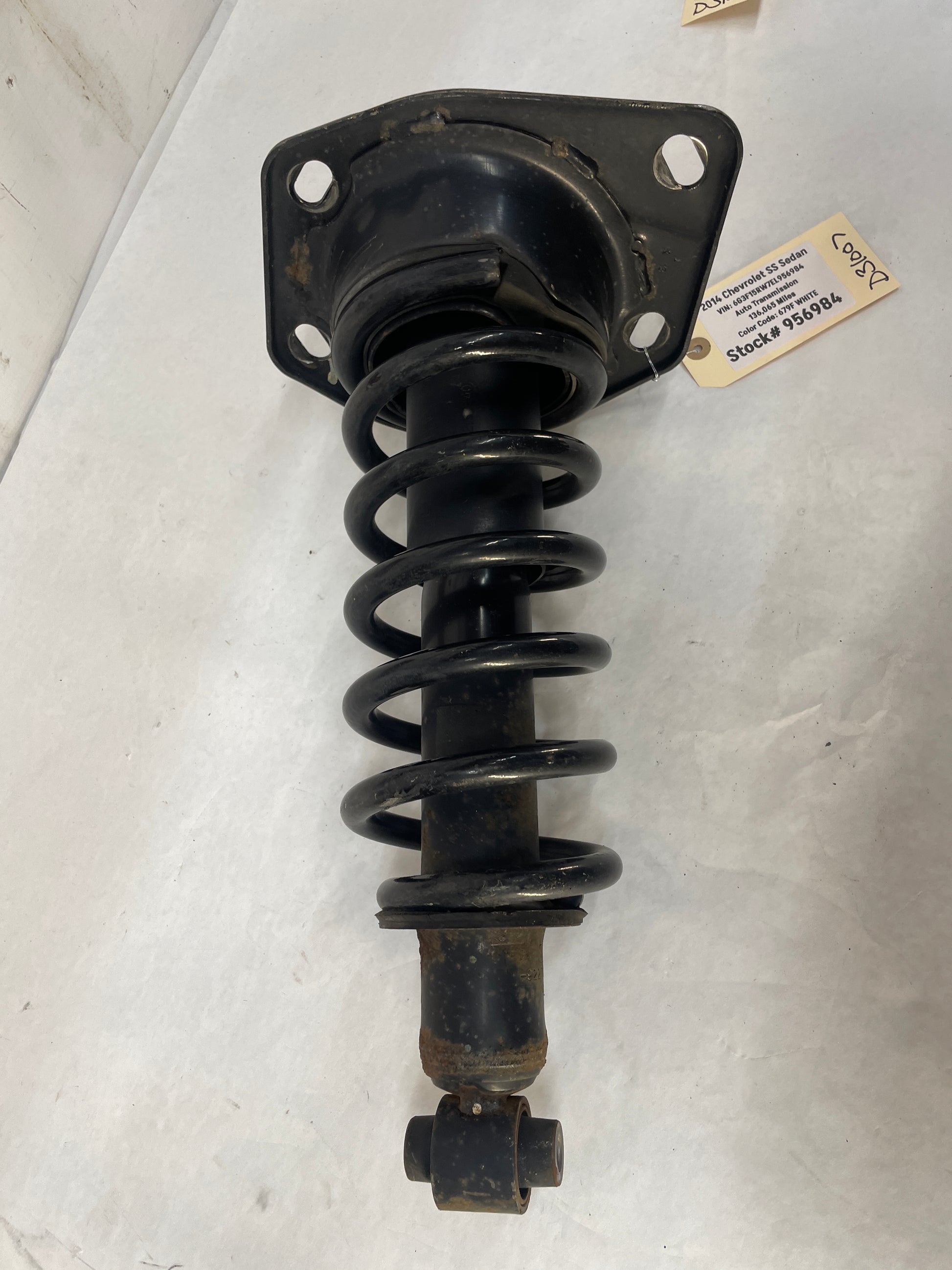 2014 Chevy SS Sedan LH Driver Rear Suspension Shock Strut Absorber Assembly OEM - Day's Parts Yard