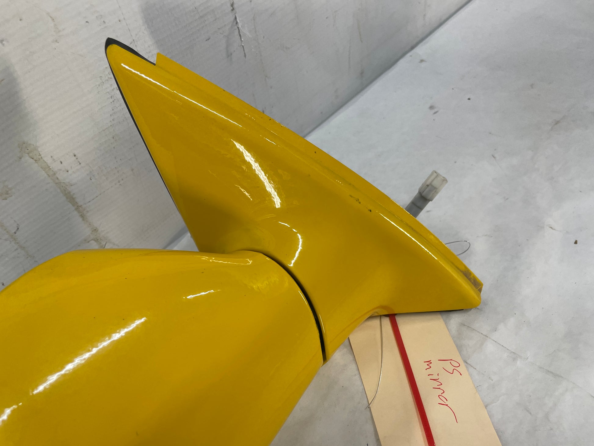 2004 Pontiac GTO RH Passenger Exterior Outside Mirror Yellow OEM - Day's Parts Yard