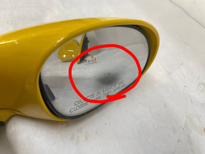 2004 Pontiac GTO RH Passenger Exterior Outside Mirror Yellow OEM - Day's Parts Yard