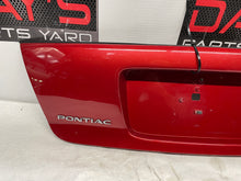 2006 Pontiac GTO Trunk Deck Lid Filler Insert Applique Panel OEM - Day's Parts Yard
