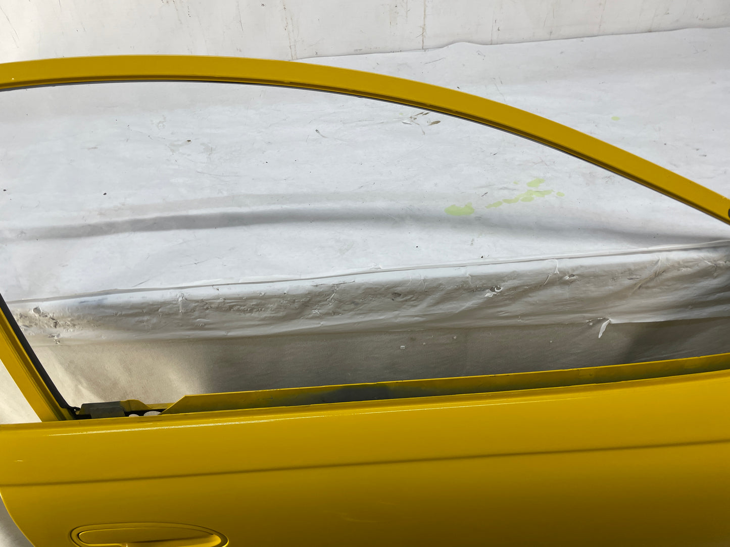 2004 Pontiac GTO RH Passenger Front Exterior Outside Door Yellow OEM - Day's Parts Yard