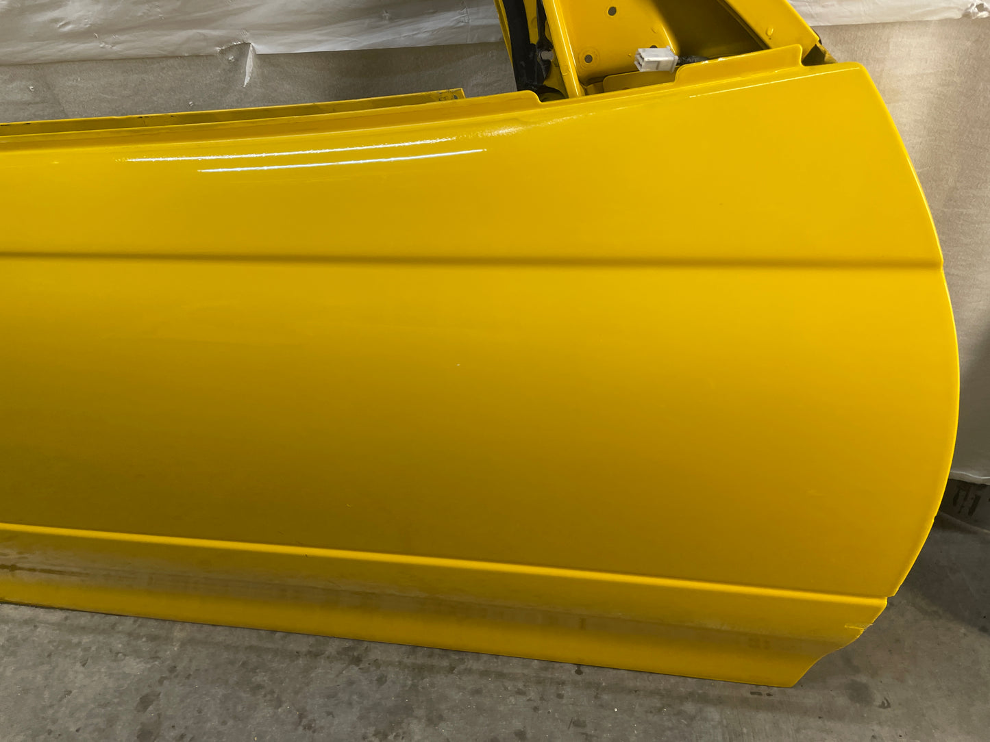 2004 Pontiac GTO RH Passenger Front Exterior Outside Door Yellow OEM - Day's Parts Yard