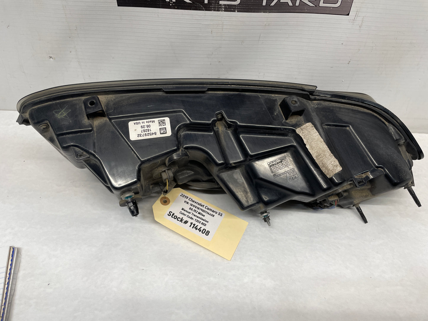 2019 Chevy Camaro LH Driver Taillight Tail Light Lamp OEM - Day's Parts Yard