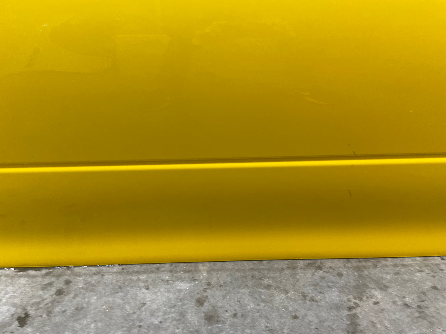 2004 Pontiac GTO RH Passenger Front Exterior Outside Door Yellow OEM - Day's Parts Yard