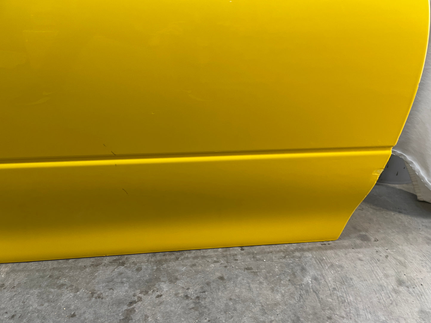 2004 Pontiac GTO RH Passenger Front Exterior Outside Door Yellow OEM - Day's Parts Yard