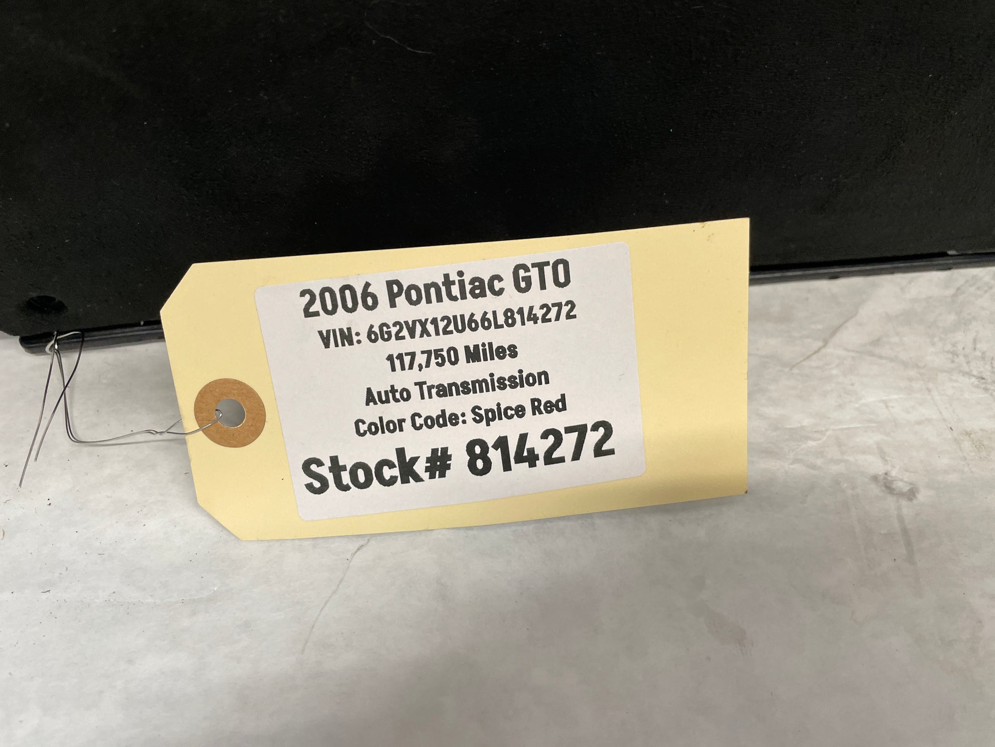 2006 Pontiac GTO Black Suede Interior Knee Bolster Fuse Box Block Cover OEM - Day's Parts Yard