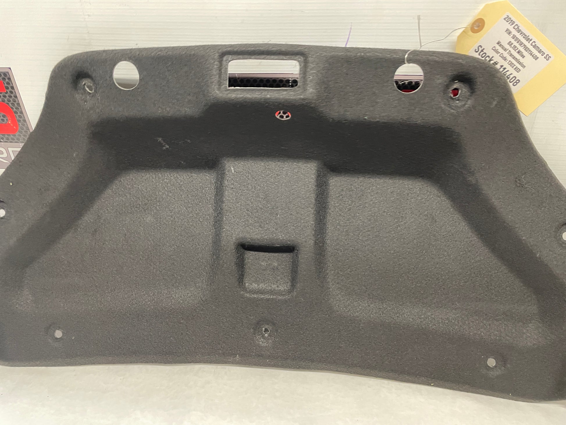 2019 Chevy Camaro SS Trunk Deck Lid Carpet Felt Liner OEM - Day's Parts Yard
