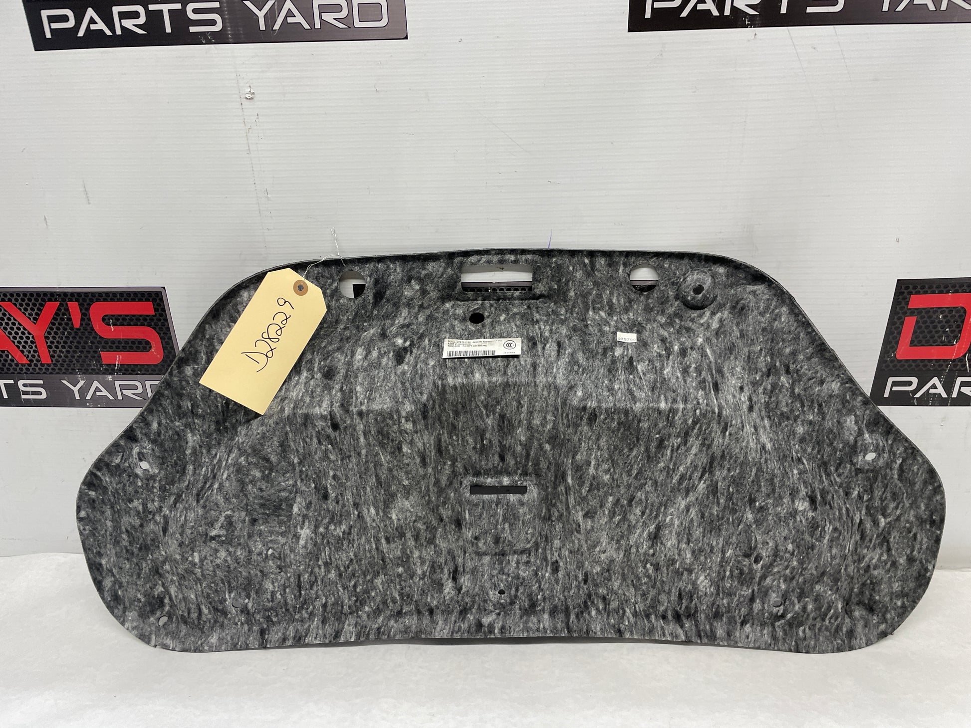 2019 Chevy Camaro SS Trunk Deck Lid Carpet Felt Liner OEM - Day's Parts Yard