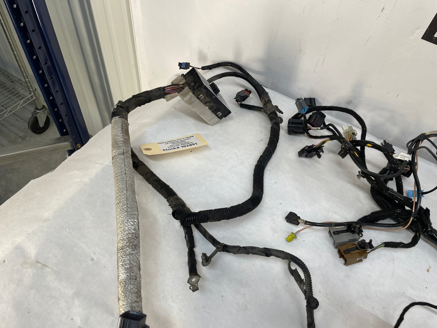 2010 Cadillac CTS-V Sedan Dash Wire Wiring Harness OEM