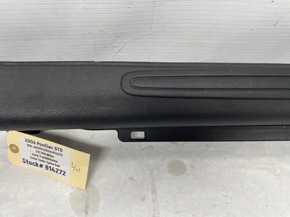 2006 Pontiac GTO LH Driver Interior Sill Carpet Retainer Trim Cover Panel OEM - Day's Parts Yard