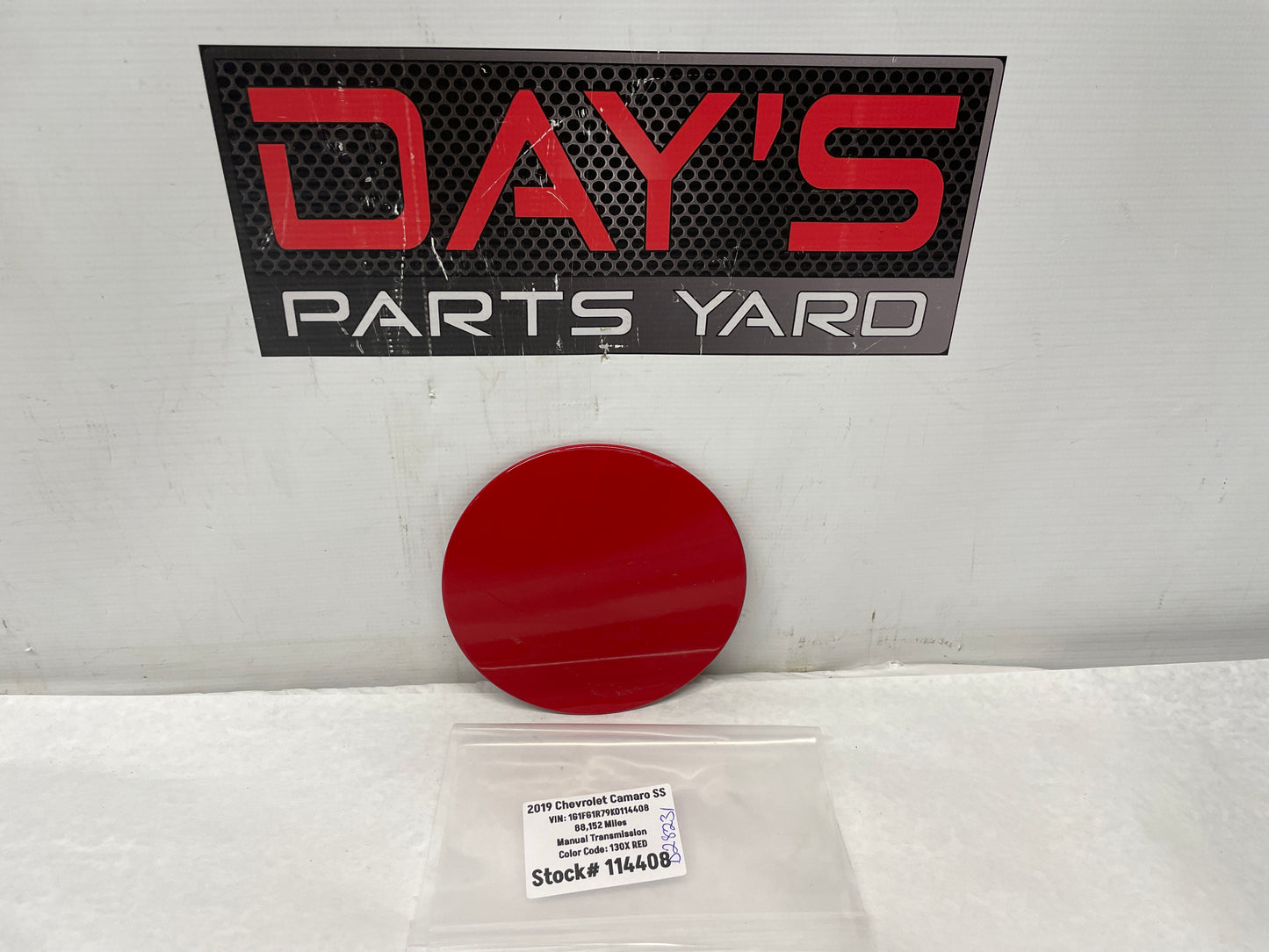 2019 Chevy Camaro SS Fuel Gas Door Cover OEM - Day's Parts Yard