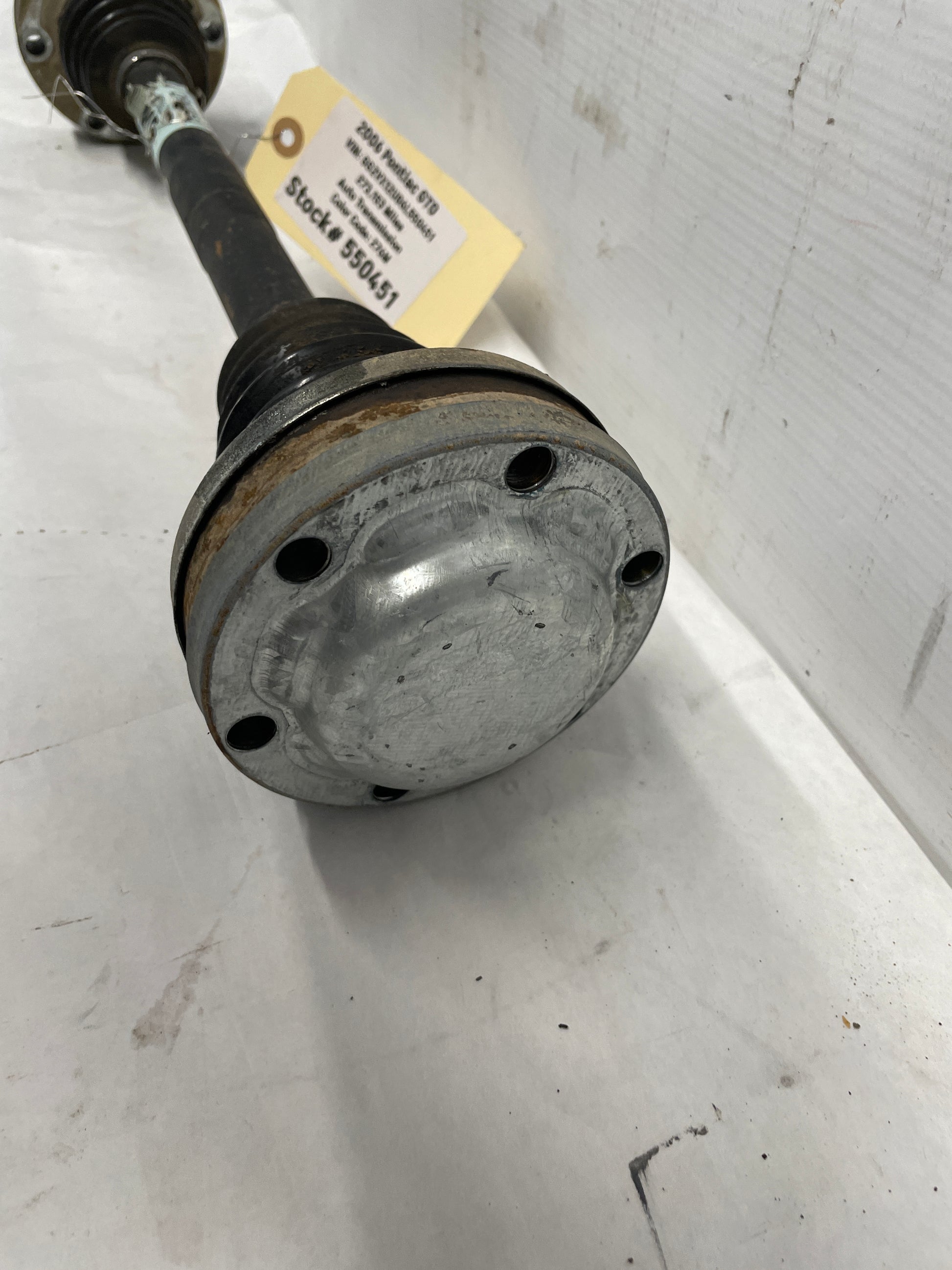 2006 Pontiac GTO LH Driver Rear CV Axle Half Shaft OEM - Day's Parts Yard