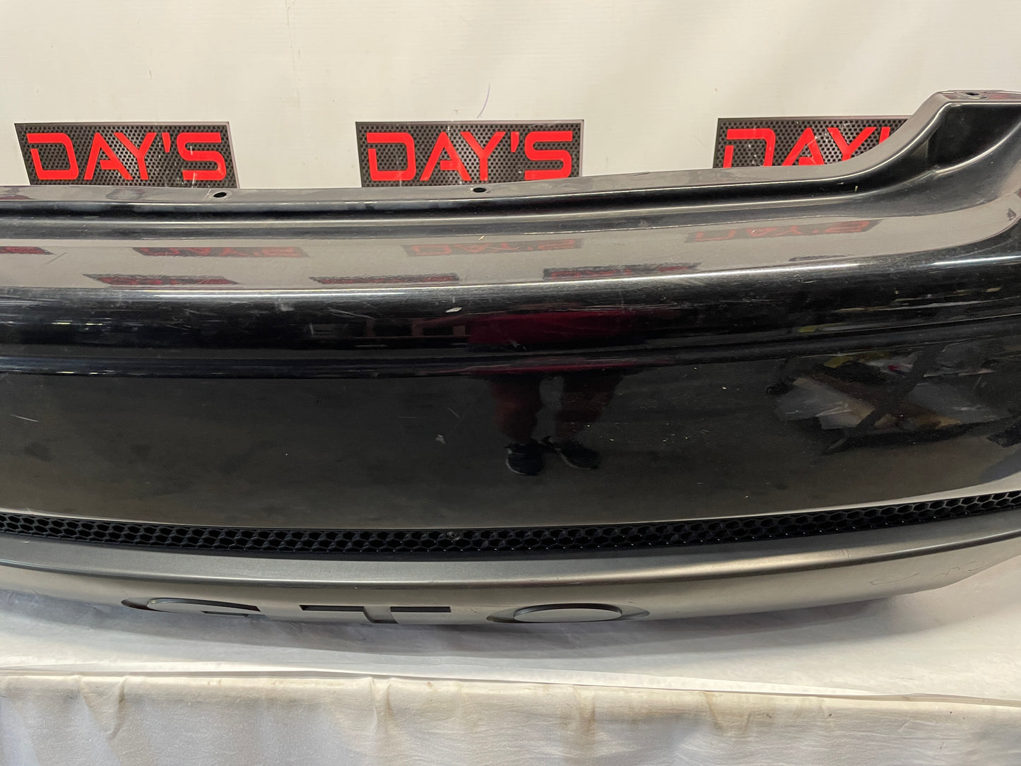2005 Pontiac GTO Rear Bump Cover w/ Insert Valance Panel Black OEM - Day's Parts Yard
