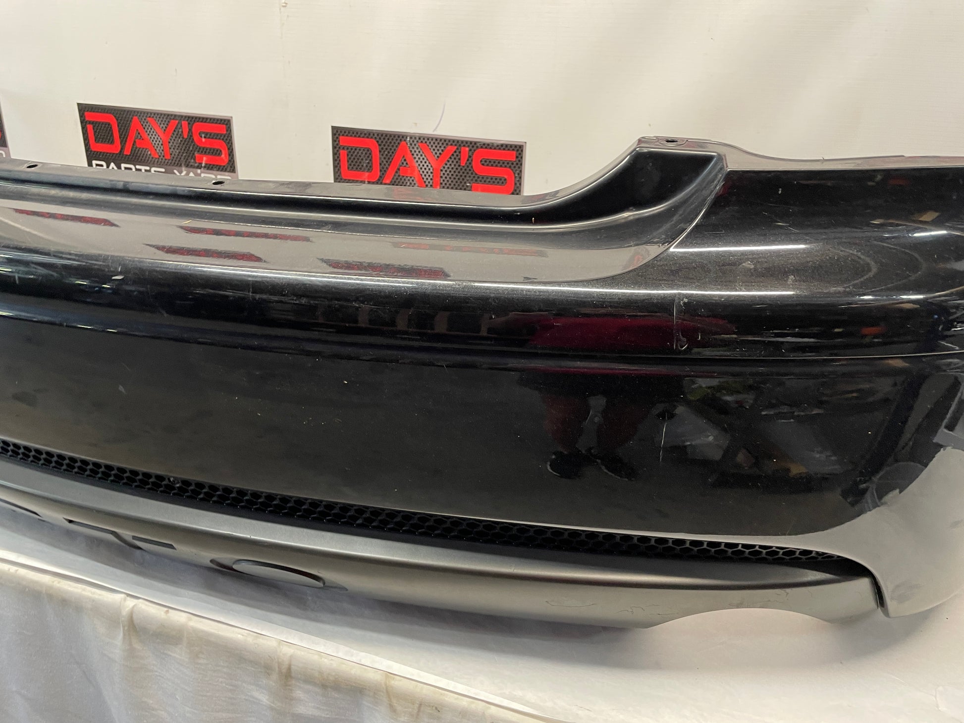 2005 Pontiac GTO Rear Bump Cover w/ Insert Valance Panel Black OEM - Day's Parts Yard