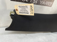 2004 Pontiac GTO LH Driver Rear Interior Quarter C Pillar Seat Belt Cover Trim Panel OEM - Day's Parts Yard