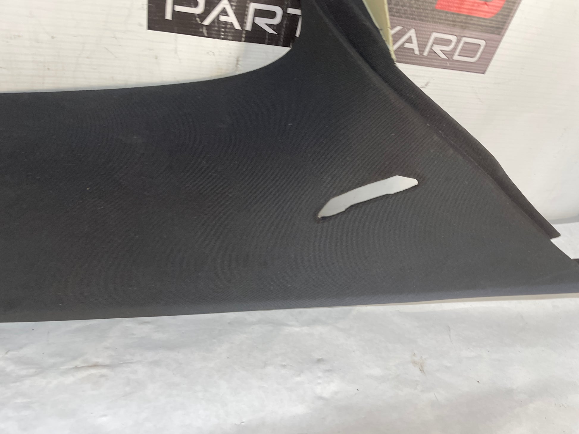 2004 Pontiac GTO LH Driver Rear Interior Quarter C Pillar Seat Belt Cover Trim Panel OEM - Day's Parts Yard