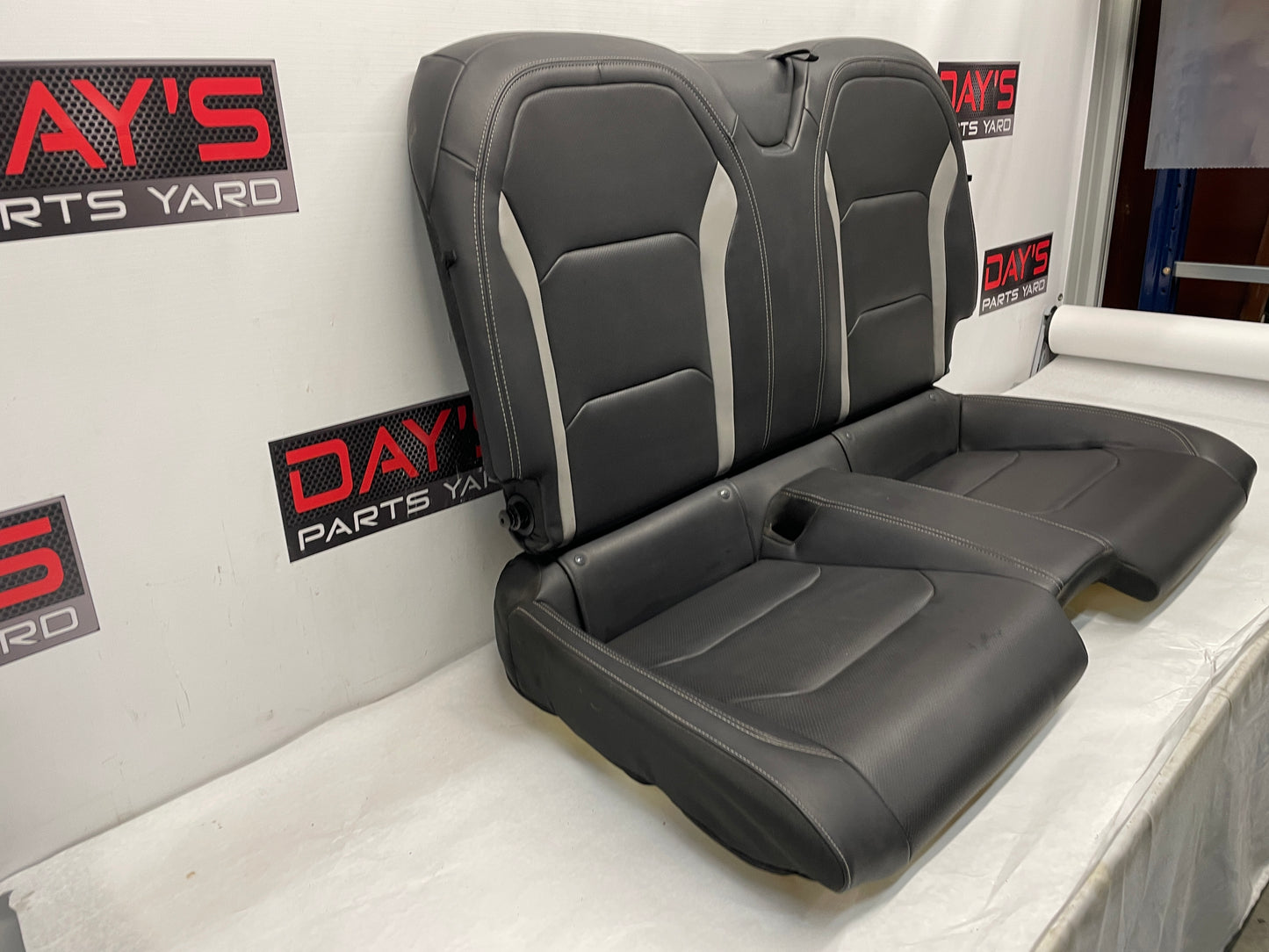 2019 Chevy Camaro SS Seats Rear Leather Only OEM - Day's Parts Yard