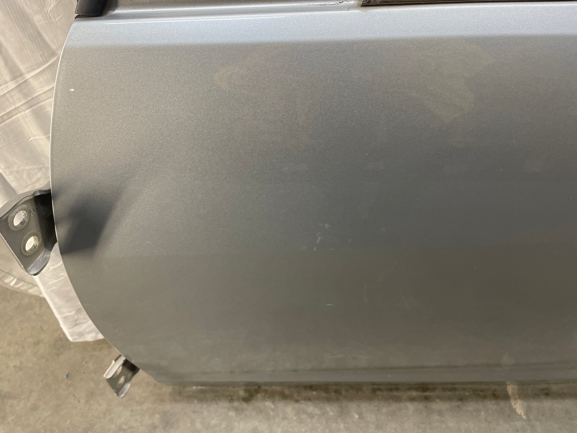 2013 Chevy Caprice PPV LH Driver Front Exterior Door Silver OEM - Day's Parts Yard