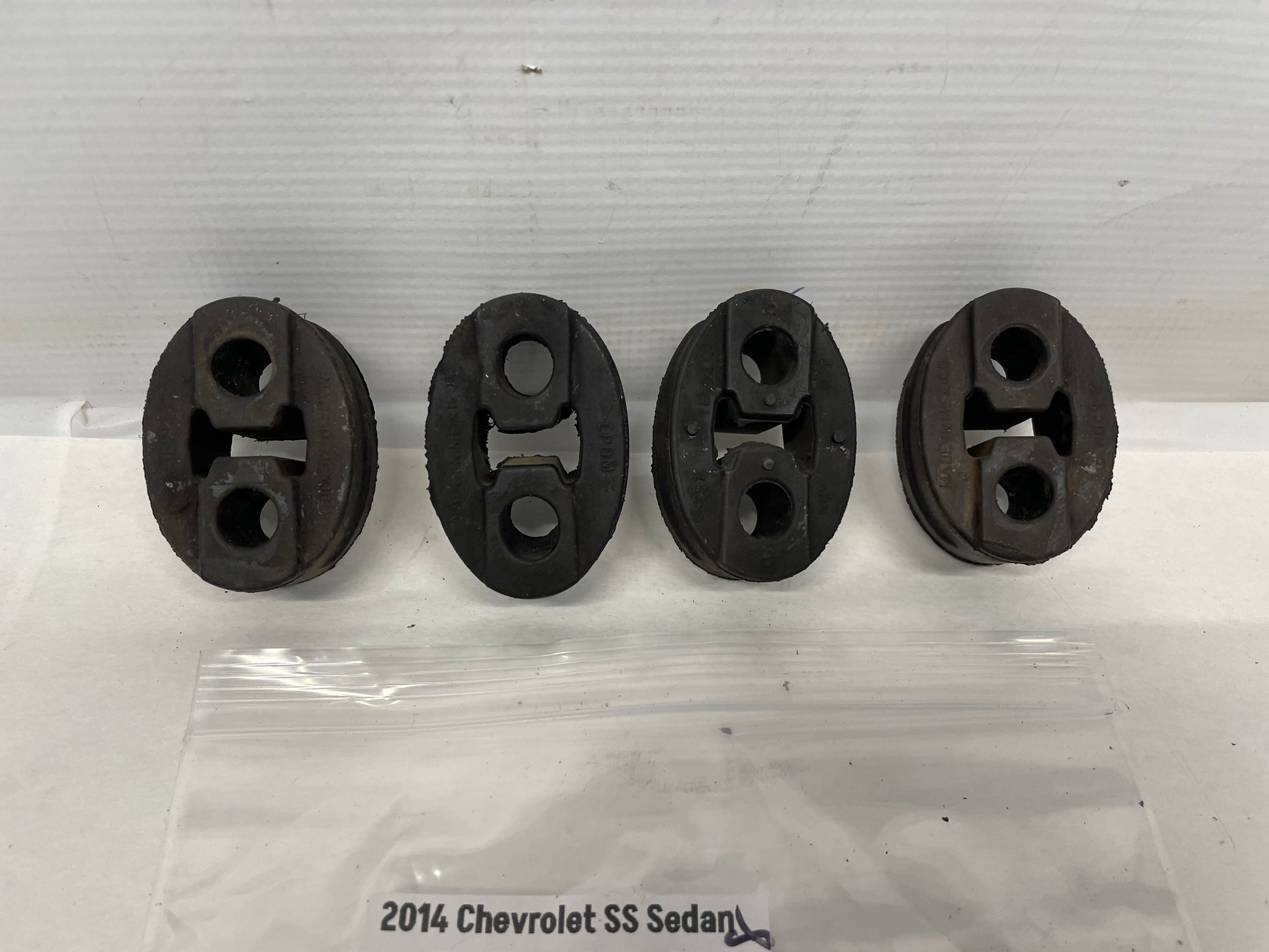 2014 Chevy SS Sedan Exhaust Muffler Hangers Bushings Set OEM - Day's Parts Yard