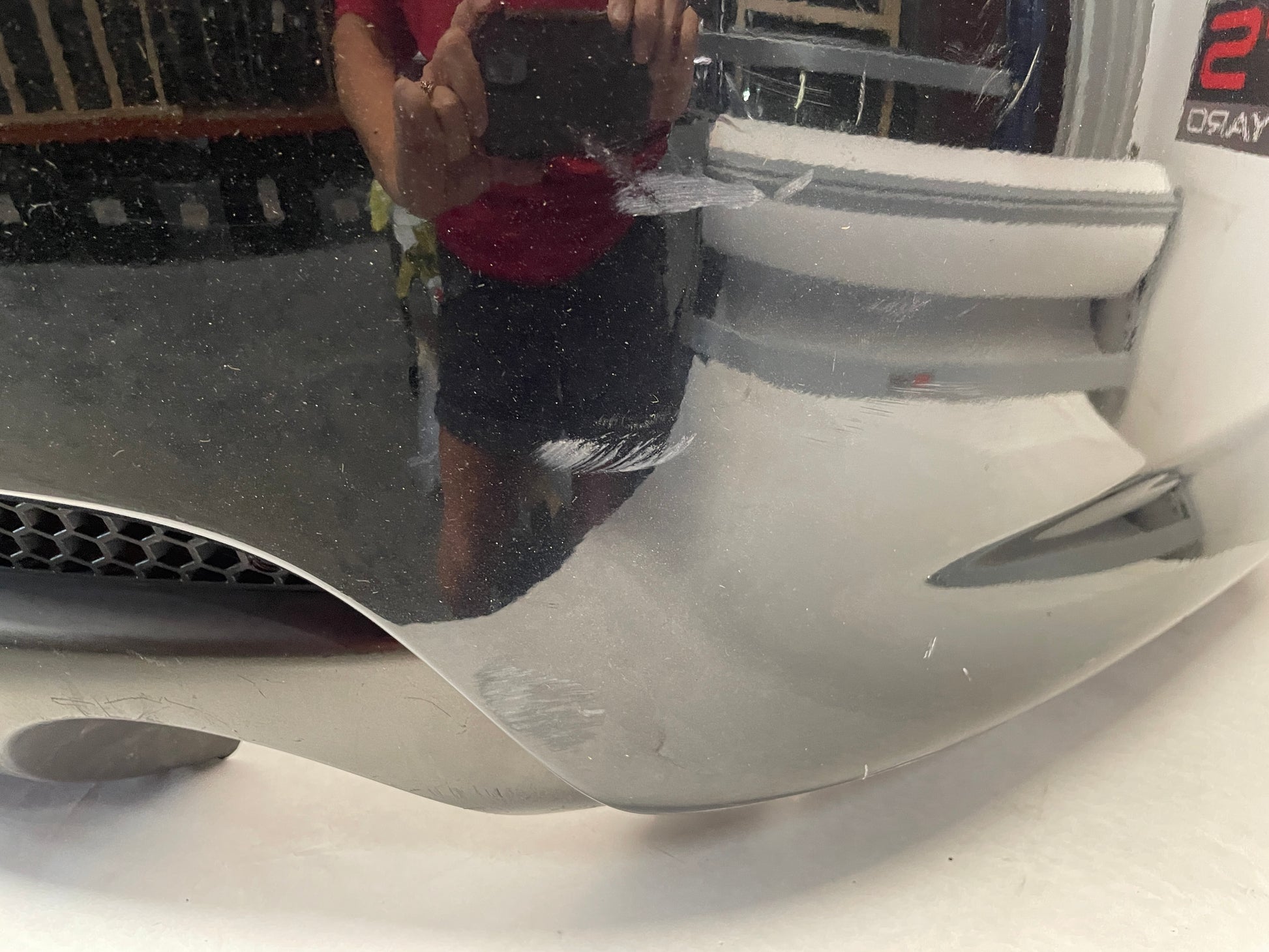 2005 Pontiac GTO Rear Bump Cover w/ Insert Valance Panel Black OEM - Day's Parts Yard