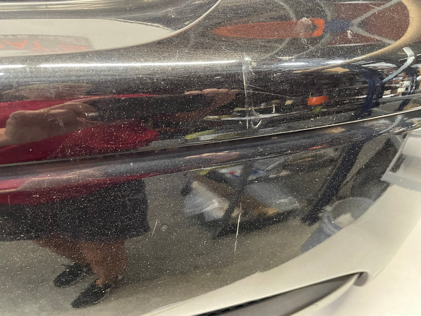 2005 Pontiac GTO Rear Bump Cover w/ Insert Valance Panel Black OEM - Day's Parts Yard