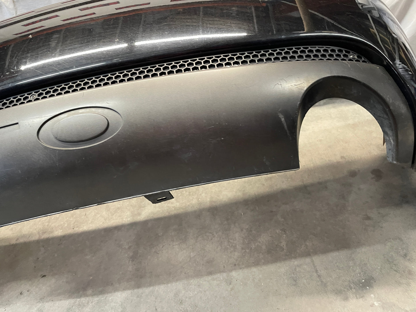 2005 Pontiac GTO Rear Bump Cover w/ Insert Valance Panel Black OEM - Day's Parts Yard