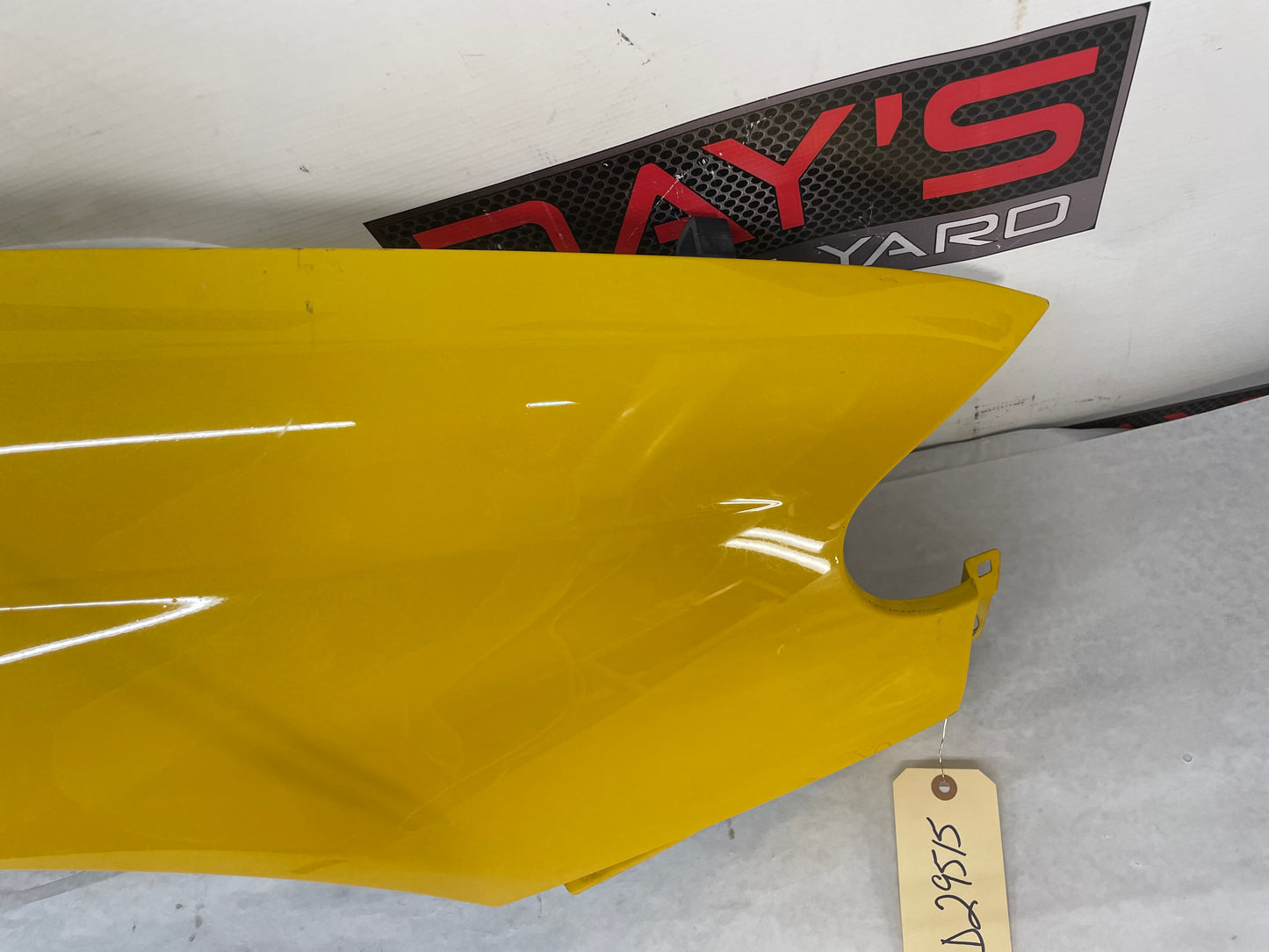 2005 Pontiac GTO RH Passenger Front Fender Yellow OEM