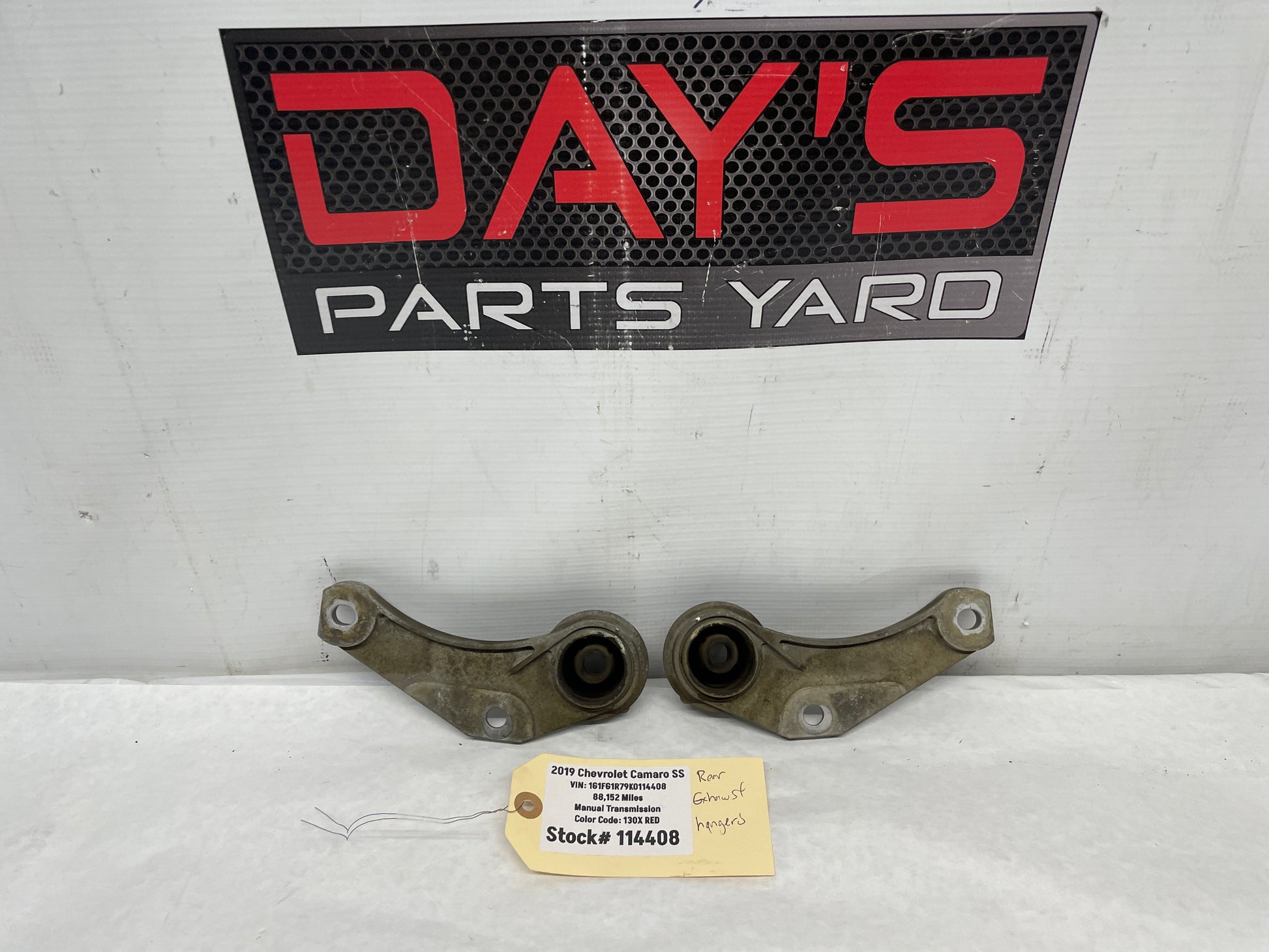 2019 Chevy Camaro SS RH & LH Rear Exhaust Muffler Insulator OEM - Day's Parts Yard