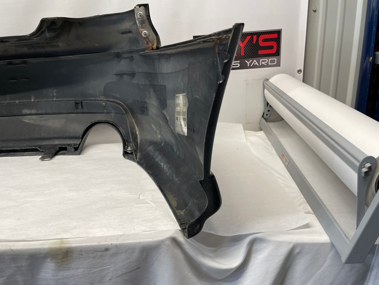 2005 Pontiac GTO Rear Bump Cover w/ Insert Valance Panel Black OEM - Day's Parts Yard