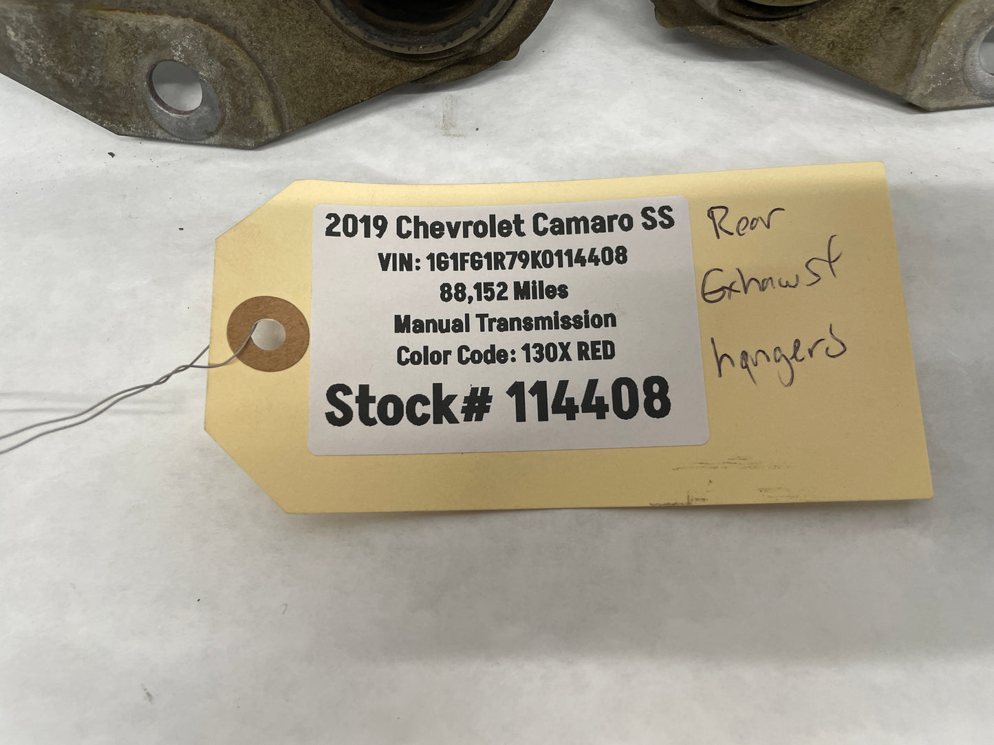 2019 Chevy Camaro SS RH & LH Rear Exhaust Muffler Insulator OEM - Day's Parts Yard