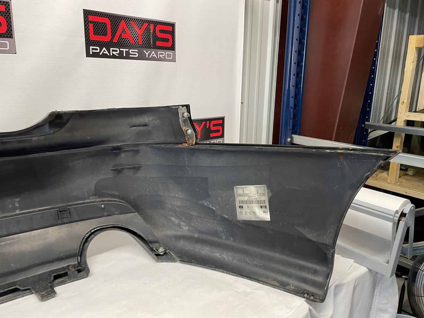 2005 Pontiac GTO Rear Bump Cover w/ Insert Valance Panel Black OEM - Day's Parts Yard