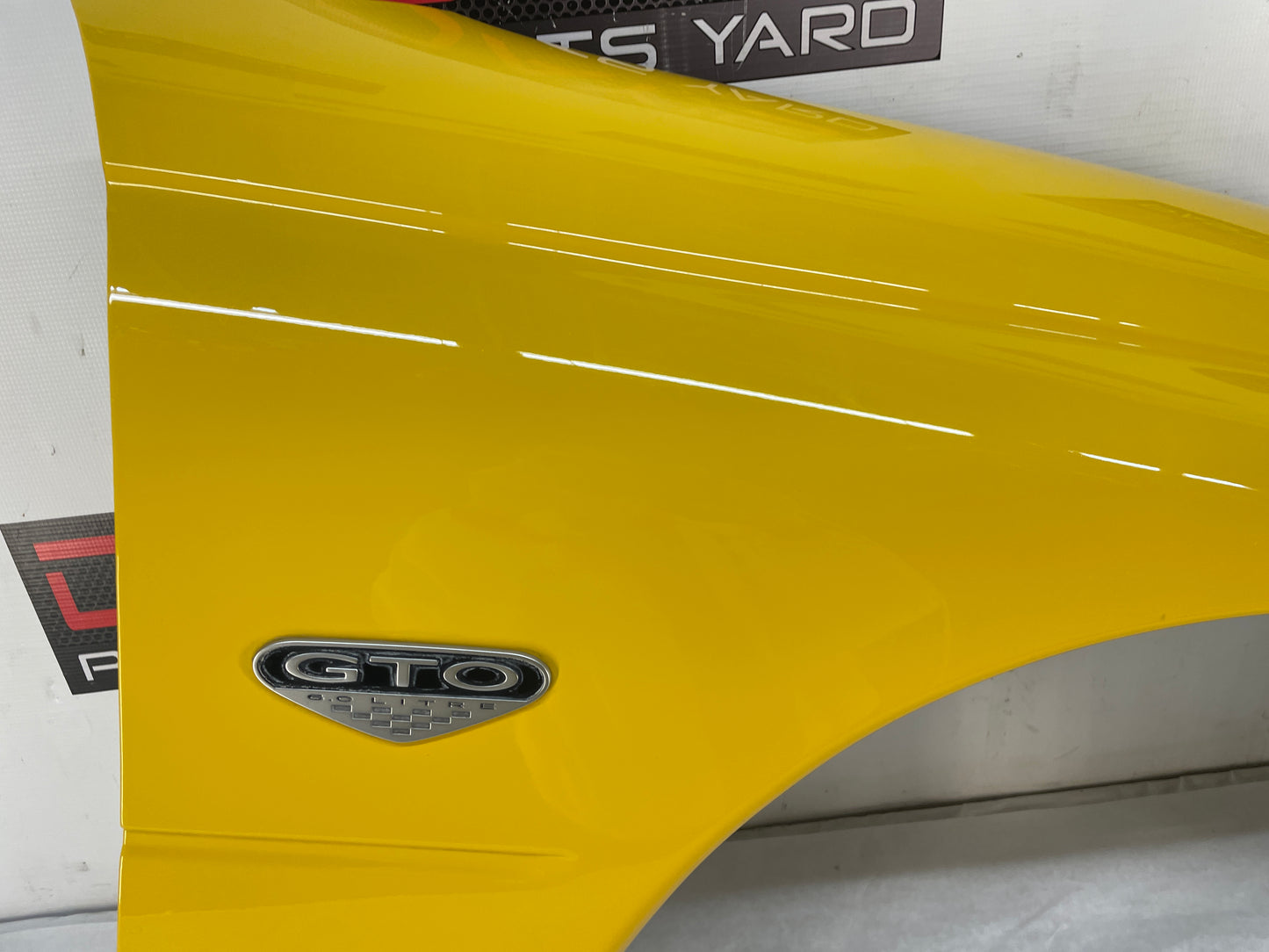 2005 Pontiac GTO RH Passenger Front Fender Yellow OEM