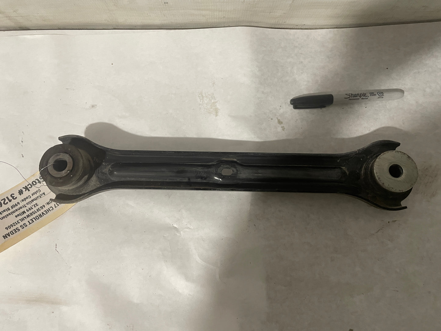2017 Chevy SS Sedan Rear LH Driver Trailing Drag Control Arm OEM - Day's Parts Yard