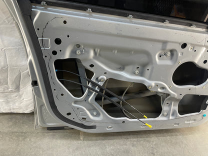 2013 Chevy Caprice PPV LH Driver Front Exterior Door Silver OEM - Day's Parts Yard
