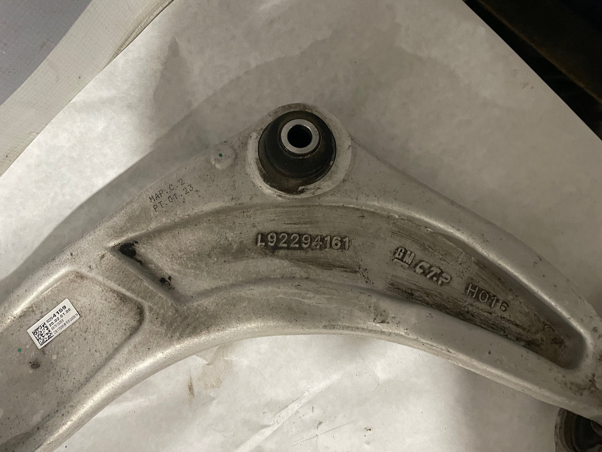 2017 Chevy SS Sedan Rear LH Driver Upper Control Arm OEM - Day's Parts Yard