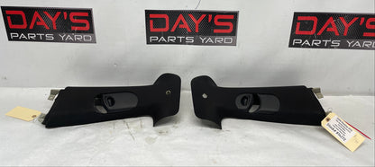 2006 Pontiac GTO RH & LH Interior Upper B Pillar Seat Belt Trim OEM - Day's Parts Yard