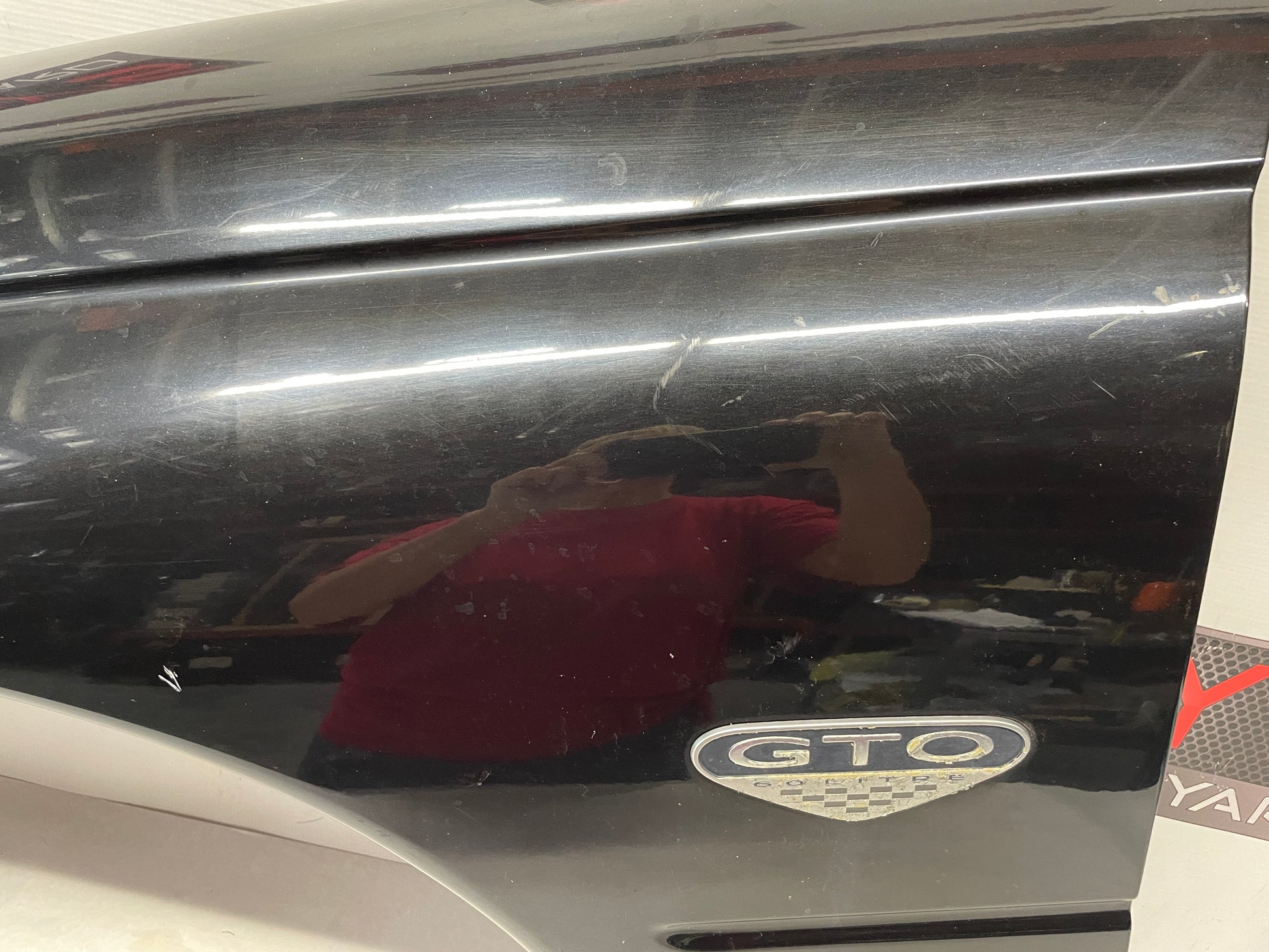 2005 Pontiac GTO LH Driver Front Fender Black OEM - Day's Parts Yard