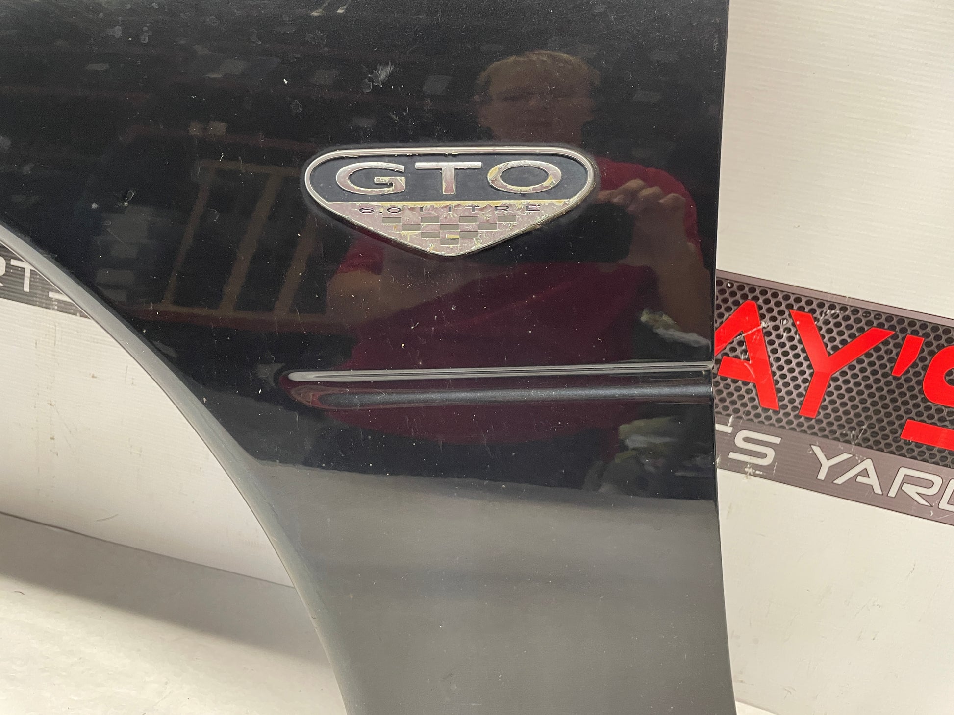 2005 Pontiac GTO LH Driver Front Fender Black OEM - Day's Parts Yard
