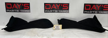 2006 Pontiac GTO RH & LH Console Interior Black Suede Trim Panels OEM - Day's Parts Yard