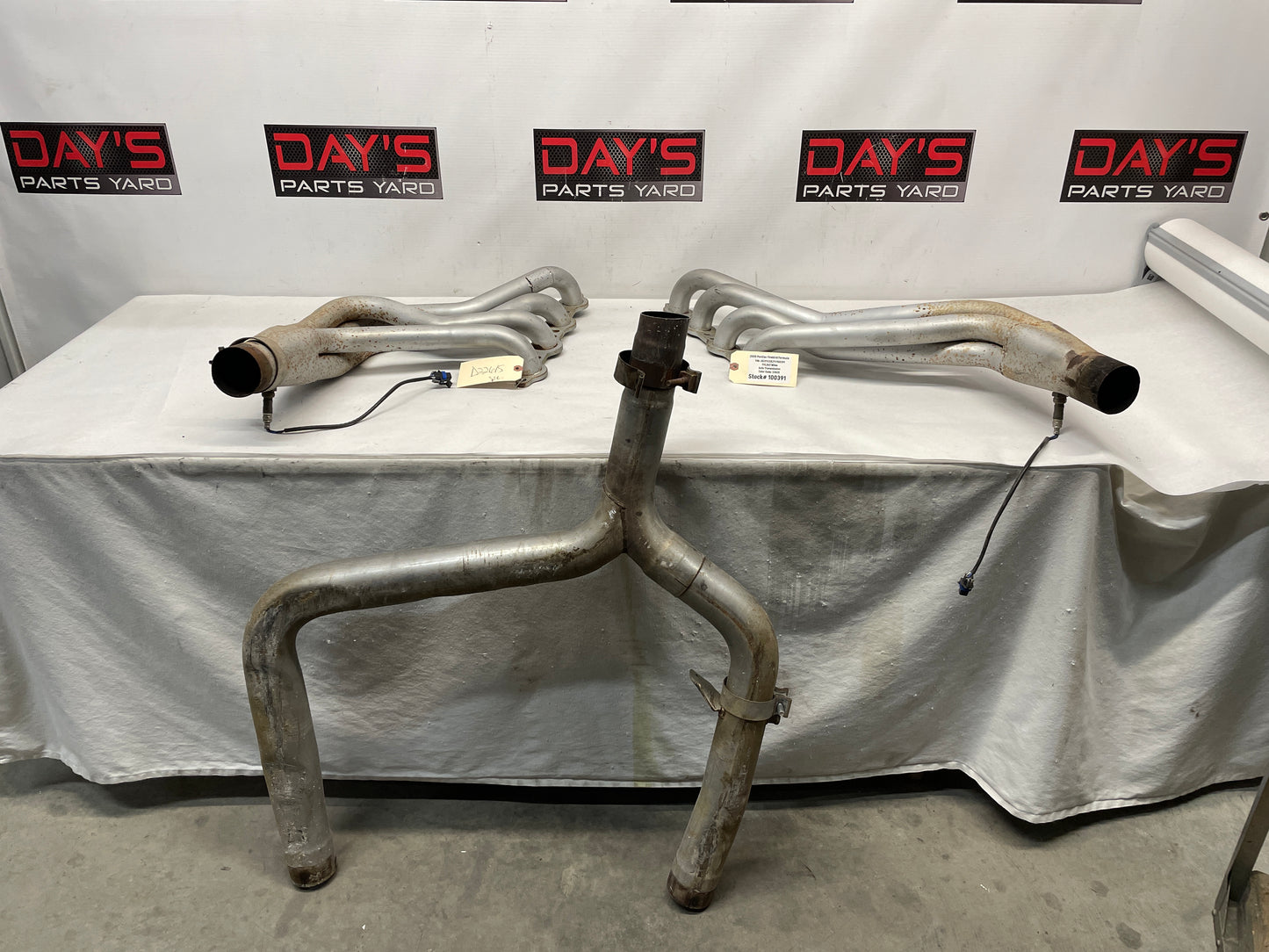 2000 Pontiac Firebird Formula Pace Setter Long Tube Headers w/ Off Road Y Pipe - Day's Parts Yard