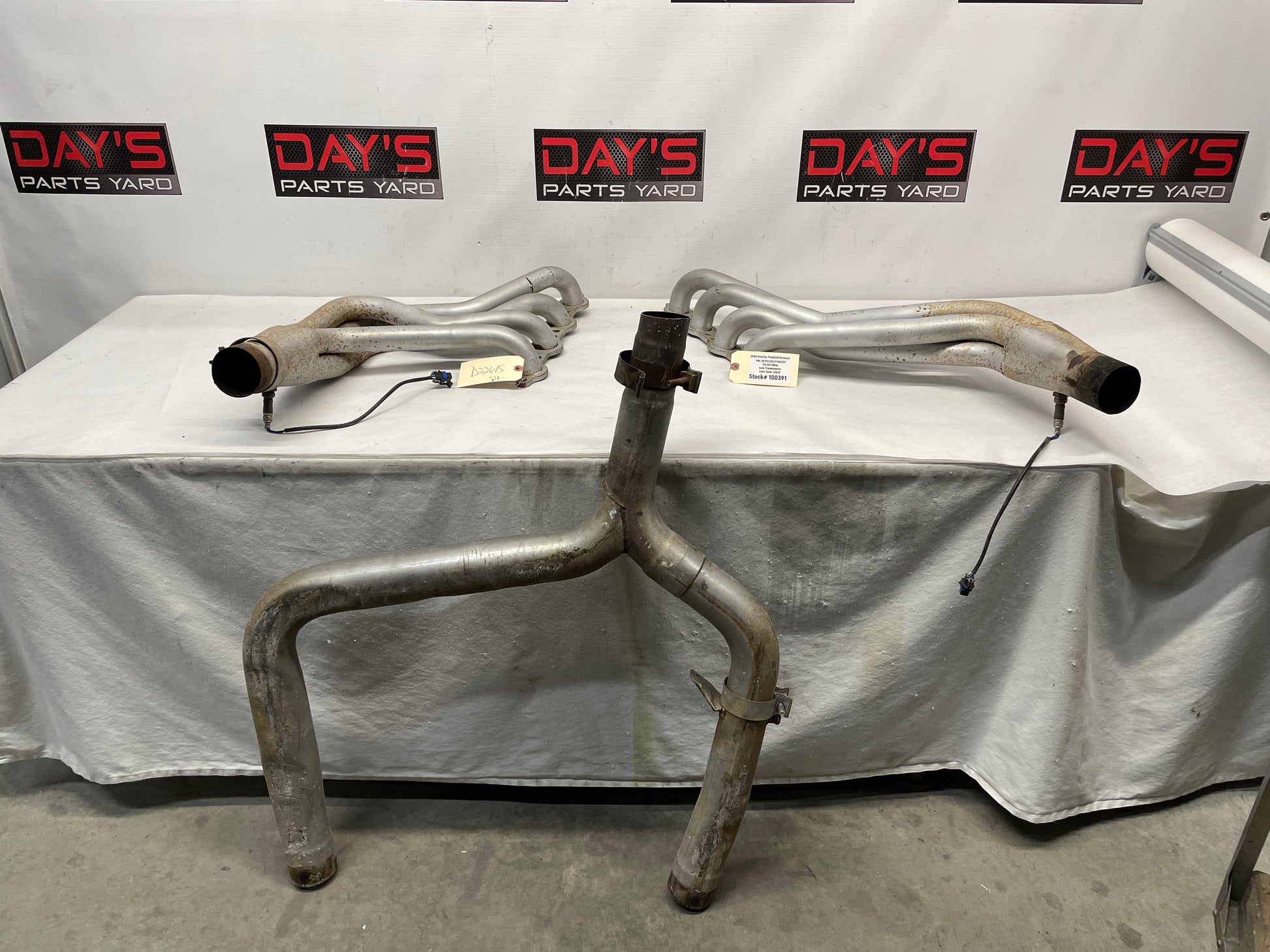 2000 Pontiac Firebird Formula Pace Setter Long Tube Headers w/ Off Road Y Pipe - Day's Parts Yard