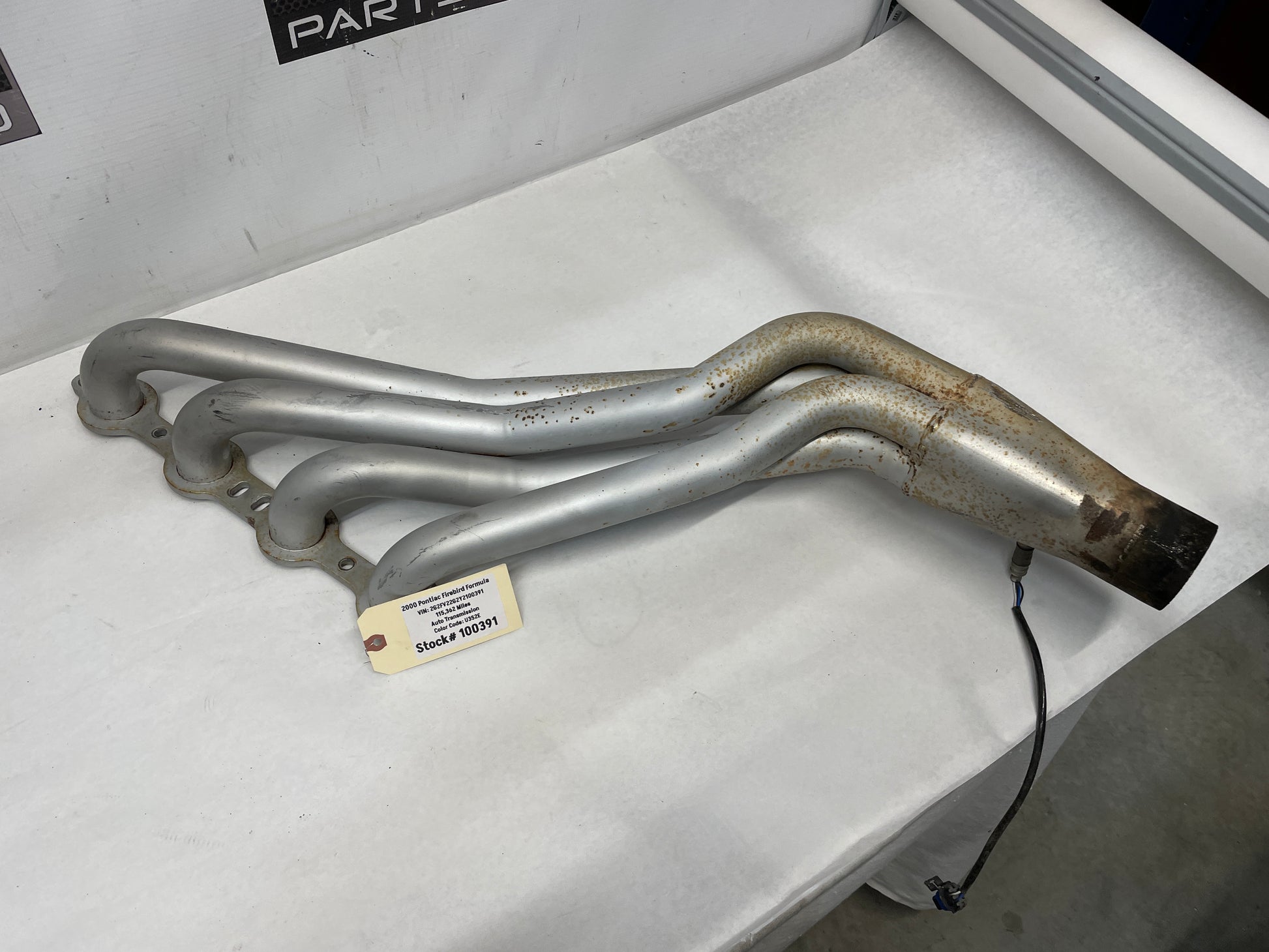 2000 Pontiac Firebird Formula Pace Setter Long Tube Headers w/ Off Road Y Pipe - Day's Parts Yard