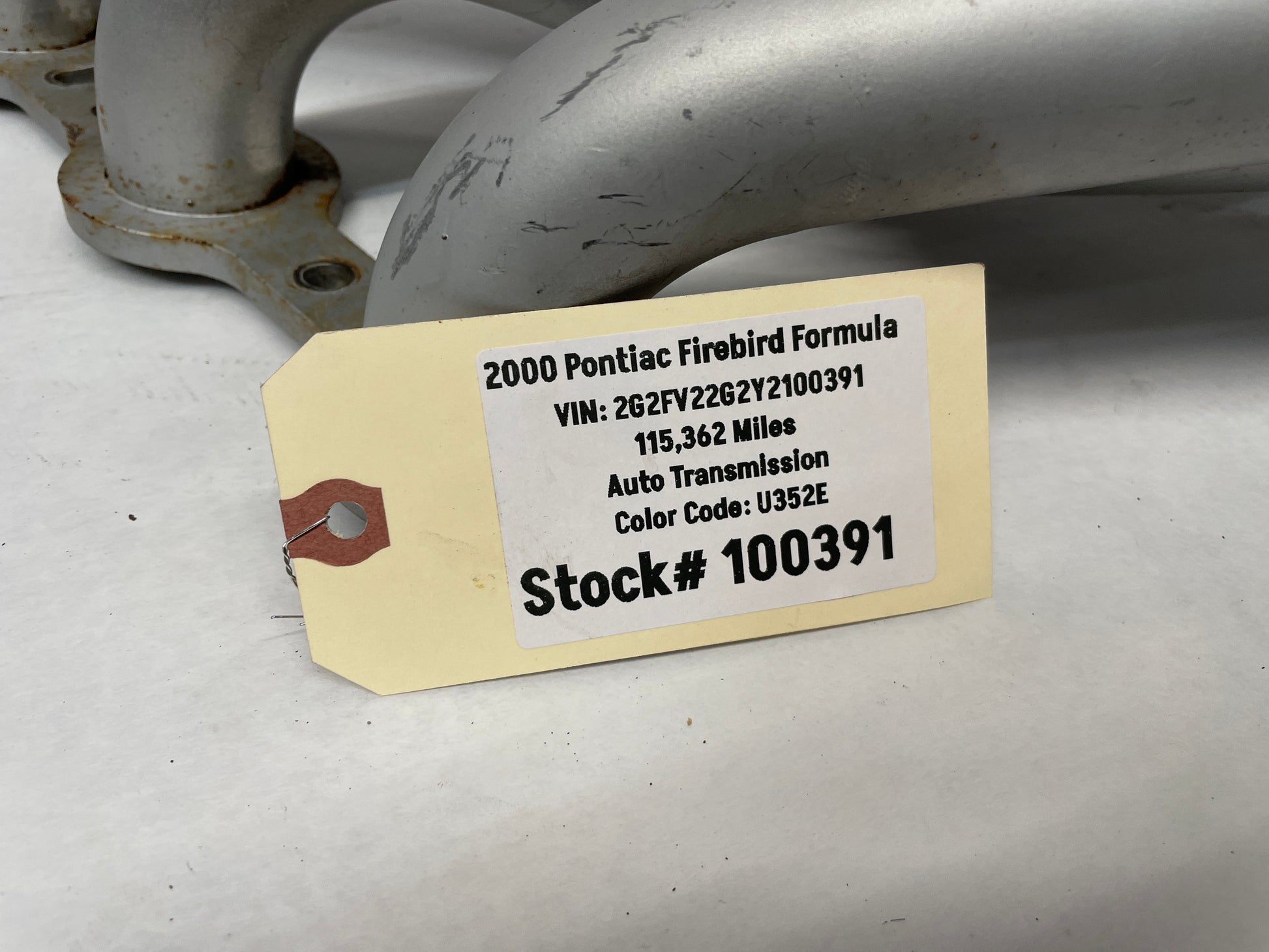 2000 Pontiac Firebird Formula Pace Setter Long Tube Headers w/ Off Road Y Pipe - Day's Parts Yard