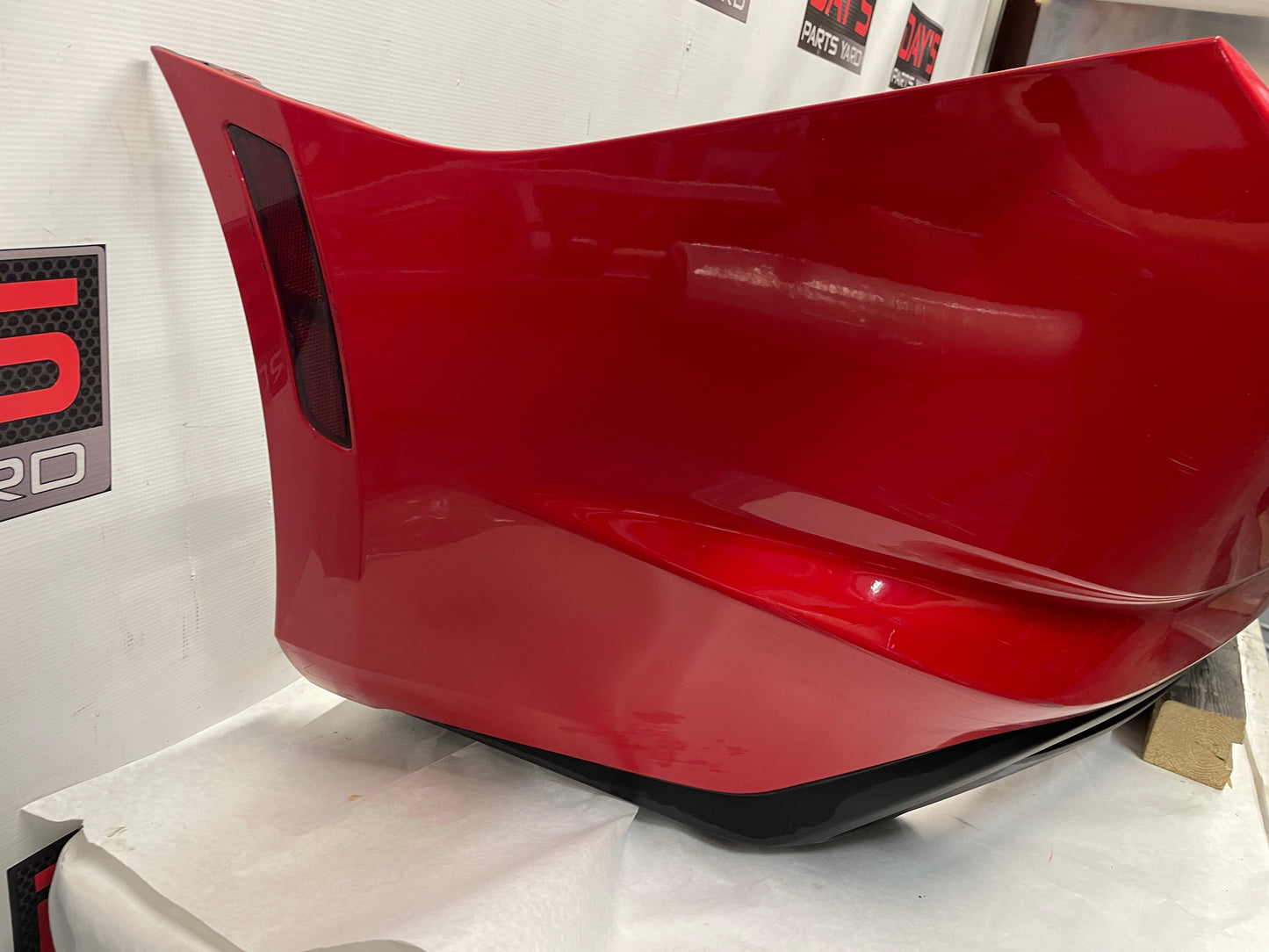 2019 Chevy Camaro SS Complete Rear Bumper Cover Red OEM - Day's Parts Yard