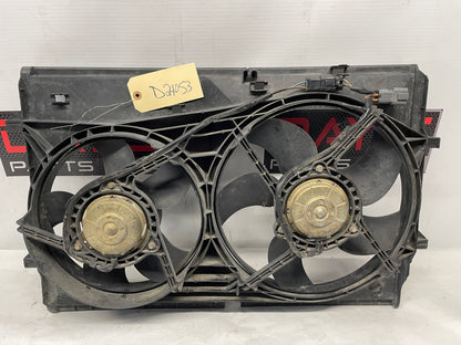 2006 Pontiac GTO Dual Radiator Electric Cooling Fans Shroud Assembly OEM - Day's Parts Yard